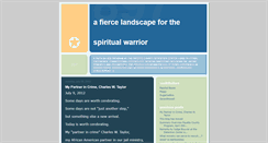 Desktop Screenshot of fiercelandscapeprisonministry.blogspot.com