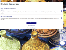 Tablet Screenshot of kitchensensations.blogspot.com