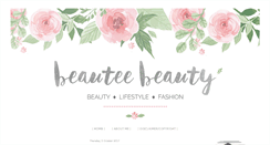 Desktop Screenshot of beauteebeauty.blogspot.com