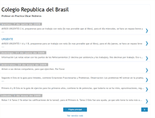Tablet Screenshot of colegiorepublicadelbrasil.blogspot.com
