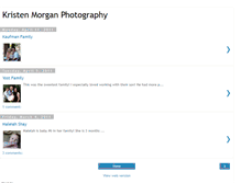 Tablet Screenshot of kristenmorganphotography.blogspot.com