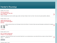 Tablet Screenshot of herdersroundup.blogspot.com