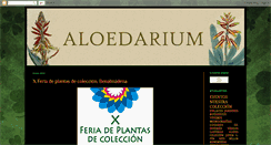 Desktop Screenshot of jardindealoes.blogspot.com