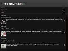 Tablet Screenshot of exgames3d.blogspot.com