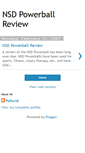 Mobile Screenshot of nsdpowerballreview.blogspot.com