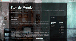 Desktop Screenshot of flordemundo.blogspot.com