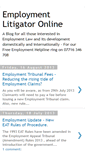 Mobile Screenshot of employmentlitigator.blogspot.com
