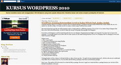 Desktop Screenshot of kursuswordpress.blogspot.com