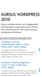 Mobile Screenshot of kursuswordpress.blogspot.com