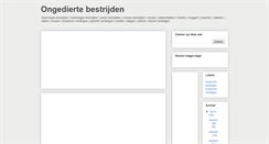 Desktop Screenshot of ongedierte-bestrijden.blogspot.com