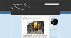 Desktop Screenshot of newart2011.blogspot.com
