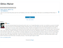 Tablet Screenshot of ethicswaiver.blogspot.com
