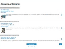 Tablet Screenshot of antaria-apuntes.blogspot.com