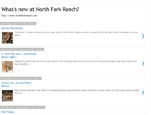 Tablet Screenshot of northforkranch.blogspot.com