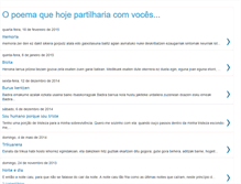 Tablet Screenshot of opoemaquehojepartilhariacomvoces.blogspot.com