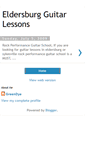 Mobile Screenshot of eldersburgguitarlessons.blogspot.com