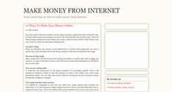 Desktop Screenshot of make-money-from-web.blogspot.com