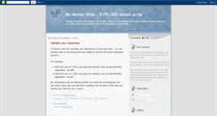Desktop Screenshot of moneywizer.blogspot.com