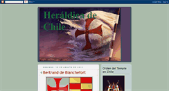 Desktop Screenshot of heraldicadechile.blogspot.com