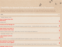 Tablet Screenshot of disability-and-education.blogspot.com
