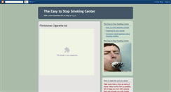 Desktop Screenshot of easytostopsmoking.blogspot.com