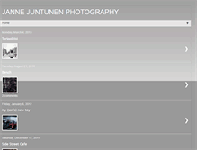 Tablet Screenshot of jannejuntunen.blogspot.com