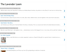 Tablet Screenshot of lavenderloom.blogspot.com