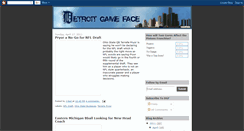 Desktop Screenshot of detroitgameface.blogspot.com