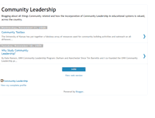 Tablet Screenshot of communityleadershipnh.blogspot.com