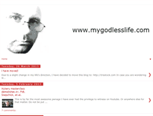 Tablet Screenshot of mygodlesslife.blogspot.com