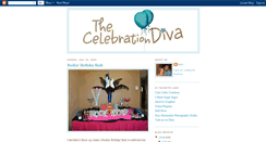 Desktop Screenshot of celebrationdiva.blogspot.com