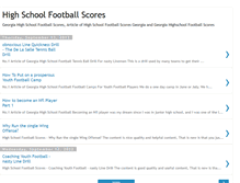 Tablet Screenshot of highschool-football-scores.blogspot.com