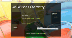Desktop Screenshot of mrwilsonchemistry.blogspot.com