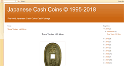 Desktop Screenshot of japanesecashcoins.blogspot.com