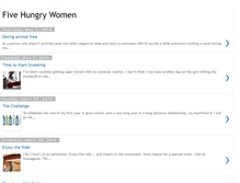 Tablet Screenshot of fivehungrywomen.blogspot.com