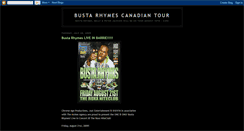 Desktop Screenshot of bustarhymescanadiantour.blogspot.com