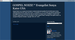 Desktop Screenshot of gospelnoizeinc.blogspot.com