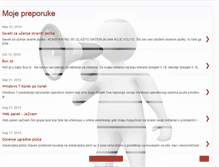 Tablet Screenshot of mojepreporuke.blogspot.com