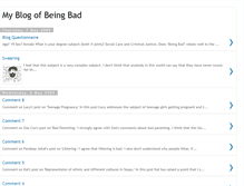 Tablet Screenshot of beingbad-karan.blogspot.com