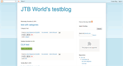 Desktop Screenshot of jtbworldtest.blogspot.com