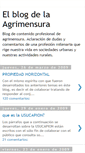 Mobile Screenshot of elblogdelaagrimensura.blogspot.com