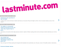 Tablet Screenshot of lastminutecom.blogspot.com