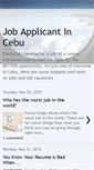 Mobile Screenshot of job-applicant.blogspot.com