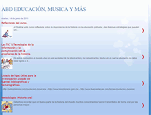 Tablet Screenshot of abdeducacionmusicayvarios.blogspot.com
