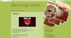 Desktop Screenshot of dietroagliocchi.blogspot.com