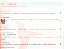 Tablet Screenshot of exbridezilla.blogspot.com