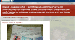 Desktop Screenshot of hhislamicentrepreneurship.blogspot.com