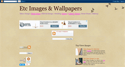 Desktop Screenshot of etcimages-wallpapers.blogspot.com