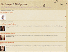 Tablet Screenshot of etcimages-wallpapers.blogspot.com