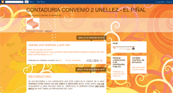 Desktop Screenshot of contaduriaconvenio2.blogspot.com